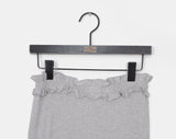 Zabel Rib Frill Capri Pants