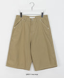 Manaco Number Stitch Bermuda Cotton Pants