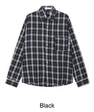 Belle loose check shirt