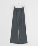 Rayuni Stripe Bootcut Banding Pants