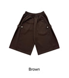 Karoon Button Bermuda Pants