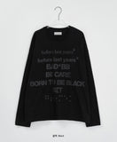 [Unisex] Colind Printing Over Long Sleeve Tee