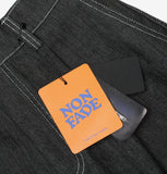 Bunny one-tuck back banding raw denim
