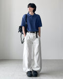 Twister Stitch Wide Pants