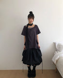 Carrot Loose Fit Short Sleeve Pocket T-shirt