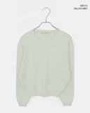 Abil Basic Round Neck Long Sleeve Knit