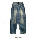 Tessia incision wide denim pants