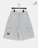 Tsui Grid Check Patch Cargo Bermuda Pants