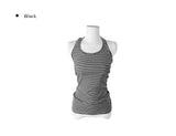 Bleuon Stripe Slim Halter Sleeveless