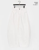Celto Angel Wings Embroidery Wide Pants