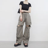 Flor Square Shirring T-shirt