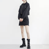 Sie Cotton Short Skirt