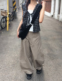 Sto shirring pocket balloon wide pants