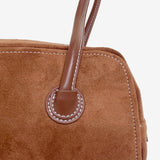 Sianne Suede Square Shoulder Bag