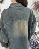 Peta Washed Pocket Denim Shirt