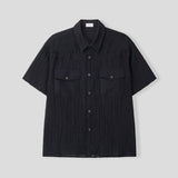 Rodin Wrinkle Two-Pocket Short Sleeve Shirt