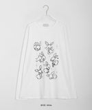 Rich Rabbit Printed Over Long Sleeve Tee