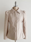 Lumi Belt Collar Puff Short Padded Jacket