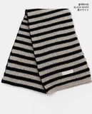 Cokin Vintage Stripe Knit Muffler