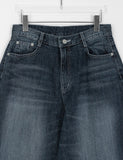 Mentoni Washing Balloon Wide Denim Pants