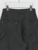 Feltani Heart Carpenter Denim Balloon Wide Pants