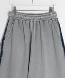 [unisex] Sdelli Track Pigment Banding Bermuda Pants