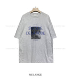 System Printing Over Short Sleeve Tee
