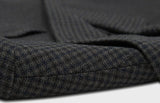 Check wool jacket