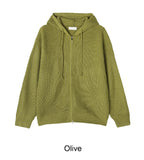 Day's Knit Hooded Zip-Up