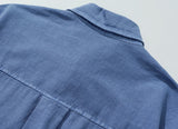 Cool Summer Stripe Pigment Short Sleeve Shirt