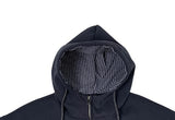 Inf Check Color Matching Two-Way Hood Zip-Up