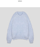 Pitenifer two-tone angora knit