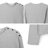 Kian Waffle Button Long Sleeve T-shirt