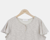 Erinit Short-Sleeve Layered One Piece