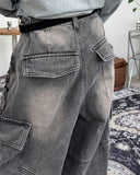Per Balloon Cargo Denim Pants