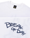 Non Slip Embroidery Short Sleeve T-shirt