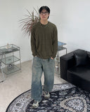 Deroff Gradation Denim Pants