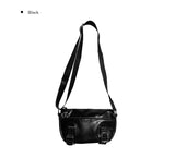 Zno Half Moon Leather Cross Bag