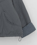 Ketcho Wellon Check Short Padding Jumper