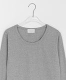 Tenenki Cotton Basic Round Long Sleeve Tee