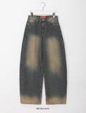 Fanni Painter Vintage Washed Denim Pants