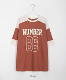 Petty Color Matching Over Short Sleeve Tee
