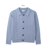 Bez Collar Cable Cardigan