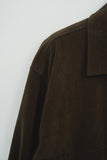 (W) Skin Leather Single Jacket