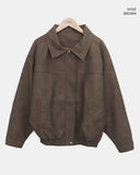 Jeran Overfit Suede Jacket