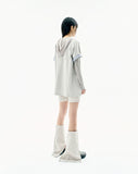 Double Sleeves Raglan T-shirt