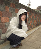 Zefu Pigment Washing Hooded Jacket