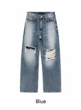 Ens Damaged Regular Denim Pants