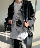 Scratch Sleeve Tee