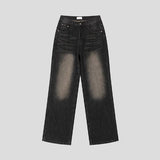 VAFF Flare Teen Washed Denim Pants